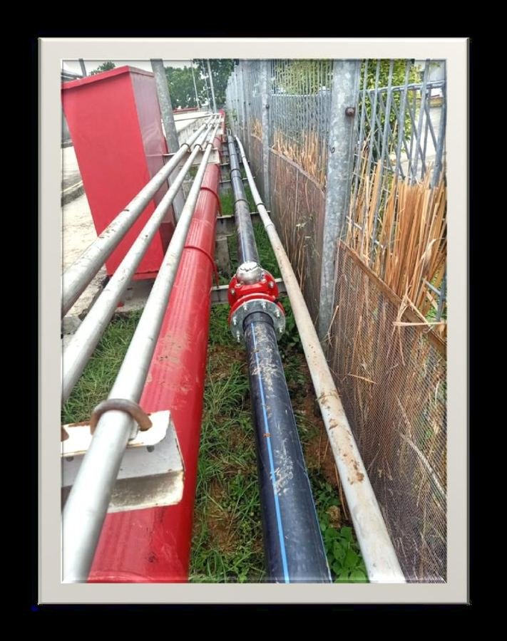 Instal Flow Meter — HDPE Pipe
