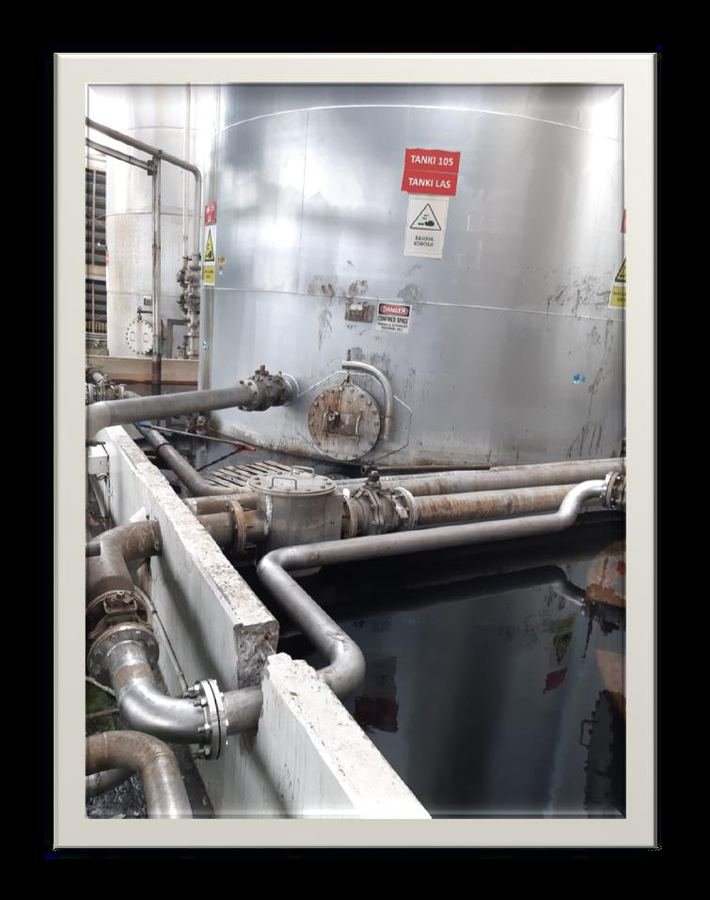 Instal Tank Yard Pipe